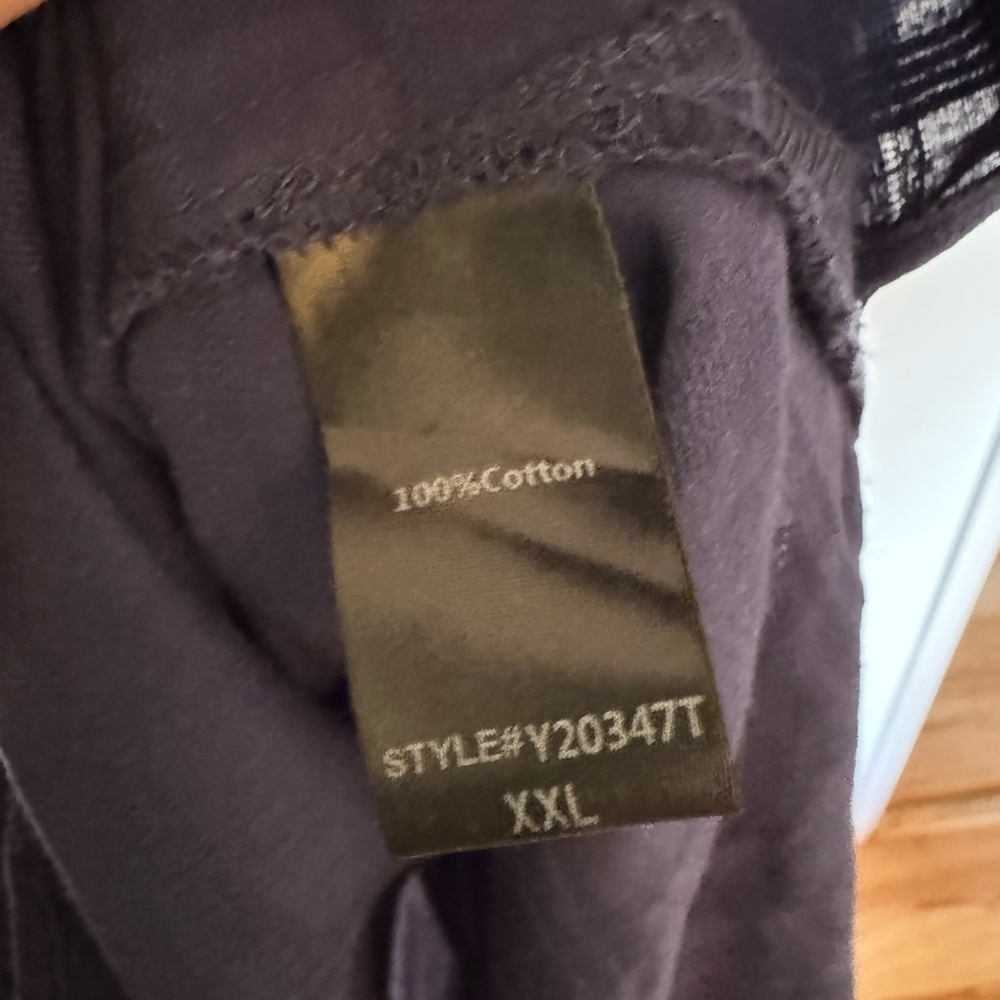 Pomander Place Tuckernuck Carolina Caftan Maxi Blue Navy XXL Plus EUC - Picture 11 of 12